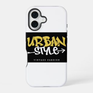 Para iPhone 16 Funda de teléfono premium impresa con estilo urban