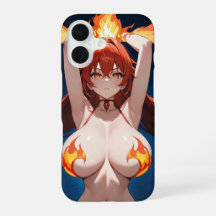 Funda de teléfono resistente con poder de llama in