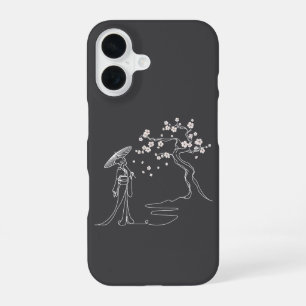 Para iPhone 16 Funda de teléfono Sakura Elegance