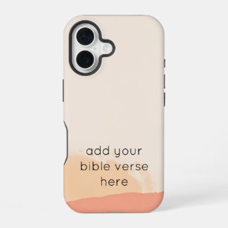 Para iPhone 16 Funda de teléfonos celulares cristiano - Editable