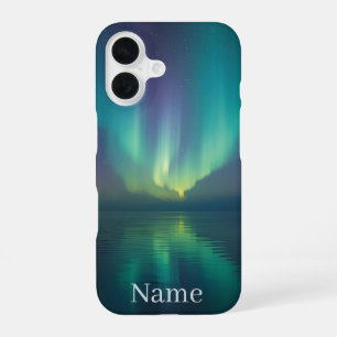 Para iPhone 16 Funda mágica de Aurora – Regalo con nombre persona