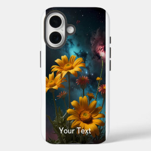 Para iPhone 16 Funda Otterbox Space Flower Blooms Naturaleza y Vi