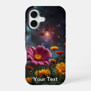 Para iPhone 16 Funda Otterbox Space Flower Blooms Naturaleza y Vi