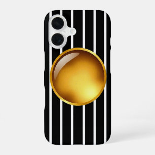 Para iPhone 16 Funda Resumen del Horizonte Dorado