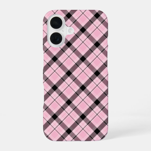 Para iPhone 16 Funda rosado (Reverso )