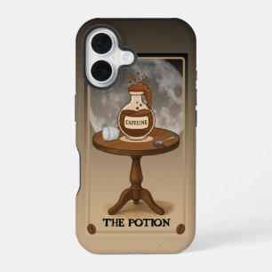 Para iPhone 16 La funda de teléfono de la carta de tarot de la po
