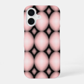 Para iPhone 16 Patrón de franja neutral | Funda moderna tono tier