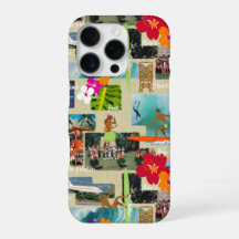 Aloha Paradise Hawaiano Funda de postales de vinta