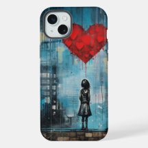 Arte Callejero Colorido - Funda de Teléfono con Gr