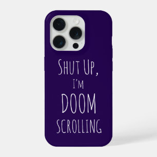 Cállate Estoy Desplazándome Con Doom Funda De Telé