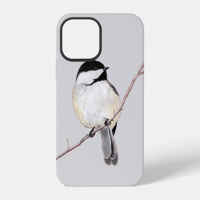 Para iPhone Chickadee Funda (Reverso )