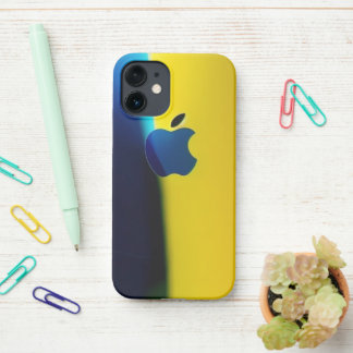 Para iPhone 12 Mini Cielos atardeceres: Funda vibrante de fusión amari