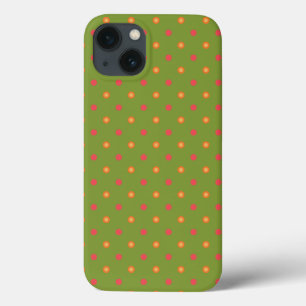 Colores de amapola Polka Dots iPad Case-Mate Funda