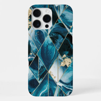 Para iPhone 16 Pro Max Copper elegante | Opulento femenino Funda de oro V