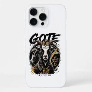 Para iPhone 16 Pro Max Diseño de funda de teléfono de lujo Corona Cabra
