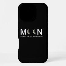 El funda de la luna de la noche negra