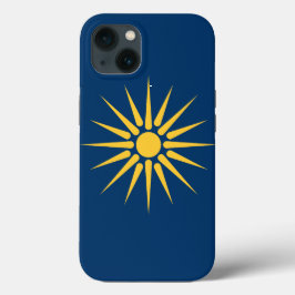 Para iPhone 13 Funda Apple Case-Mate Patriótica, bandera de Maced