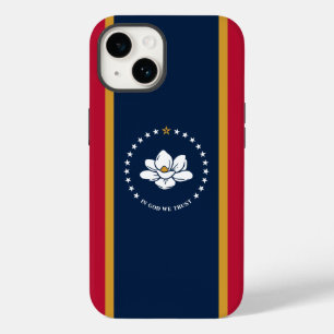 Funda Para iPhone 14 De Case-Mate Funda Apple Case-Mate Patriótica, Bandera de Missi