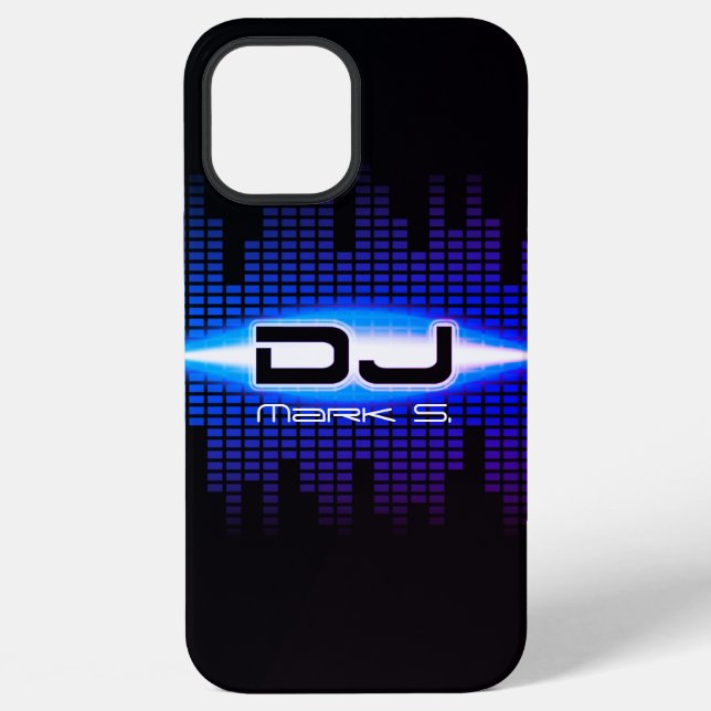 Para iPhone Funda azul real DJ Modern (Reverso )