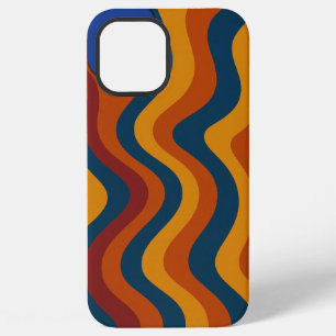 Para iPhone 12 Pro Max Funda Case-Mate de olas abstractas coloridas