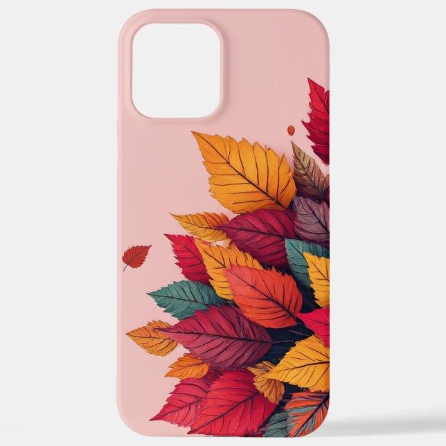 Para iPhone Funda de arte inspirado en el otoño (Reverso )