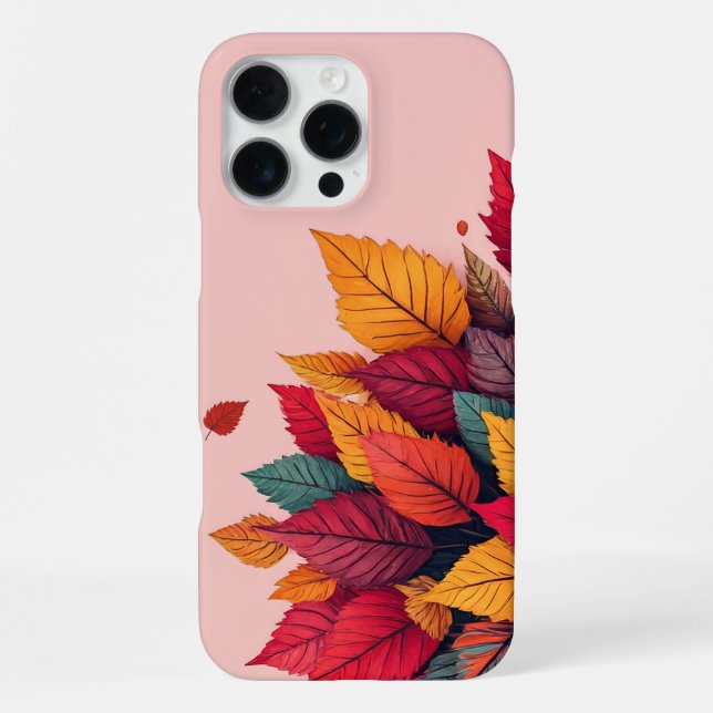 Para iPhone Funda de arte inspirado en el otoño (Reverso )