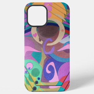 Para iPhone 12 Pro Max Funda de arte inteligente-Funda Samsung Galaxy