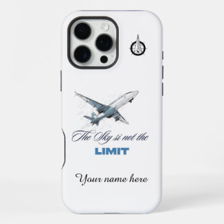 Para iPhone 16 Pro Max Funda de Celular Aviación