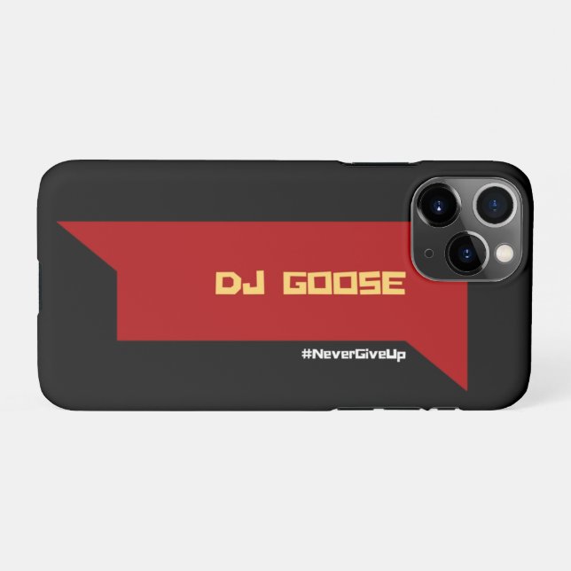 Para iPhone Funda de DJ Goose (Reverso horizontal)