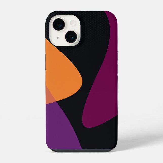 Para iPhone Funda de fluido colorido (Reverso )