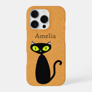 Para iPhone 16 Pro Funda de gatos de color personalizado