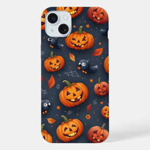 Funda de iPhone15 Plus con tema de Halloween