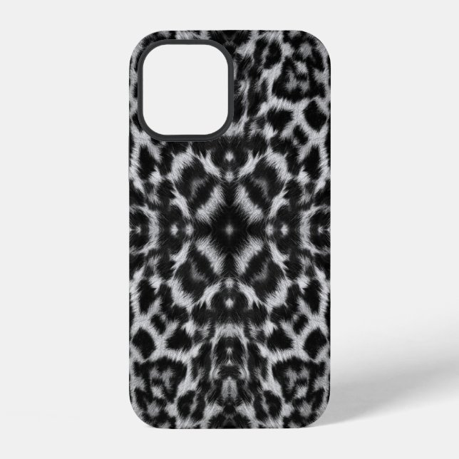 Para iPhone Funda de piel de leopardo caleidoscopio Case-Mate  (Reverso )