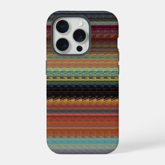 Para iPhone Funda de teléfono a rayas de El Cairo (Reverso )