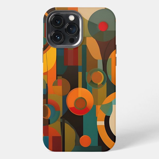 Para iPhone Funda de teléfono abstracta (Reverso )