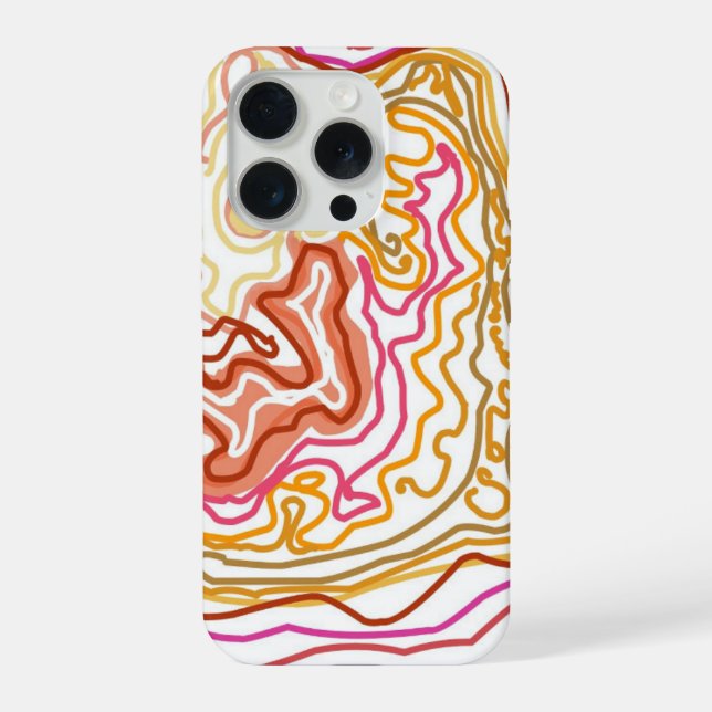 Para iPhone Funda de teléfono abstracta  (Reverso )