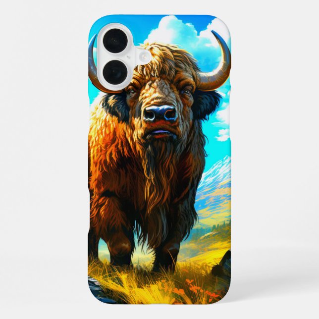 Para iPhone Funda de teléfono Bisonte (Reverso )