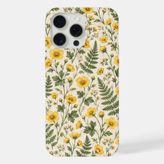 Funda de teléfono botánica de flor silvestre amari