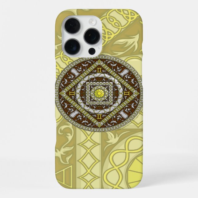 Para iPhone Funda de teléfono Case-Mate Gemini Mandala (Reverso )