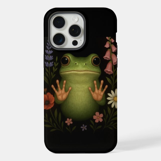 Para iPhone Funda de teléfono celular de rana (Reverso )