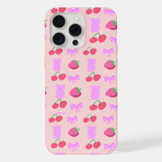 Funda de teléfono cereza linda