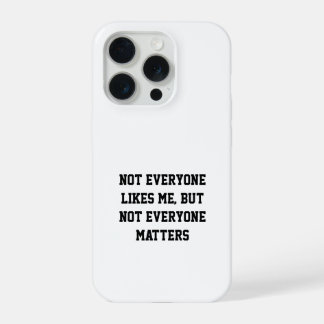 Funda de teléfono con cita de actitud No todos imp
