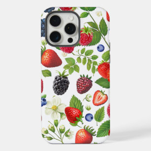 Funda de teléfono con collage de bayas lindas - Fr