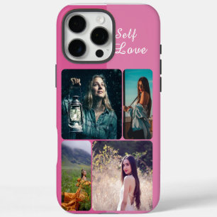 Funda Para iPhone 16 Pro Max Funda de teléfono con collage de fotos de amor pro