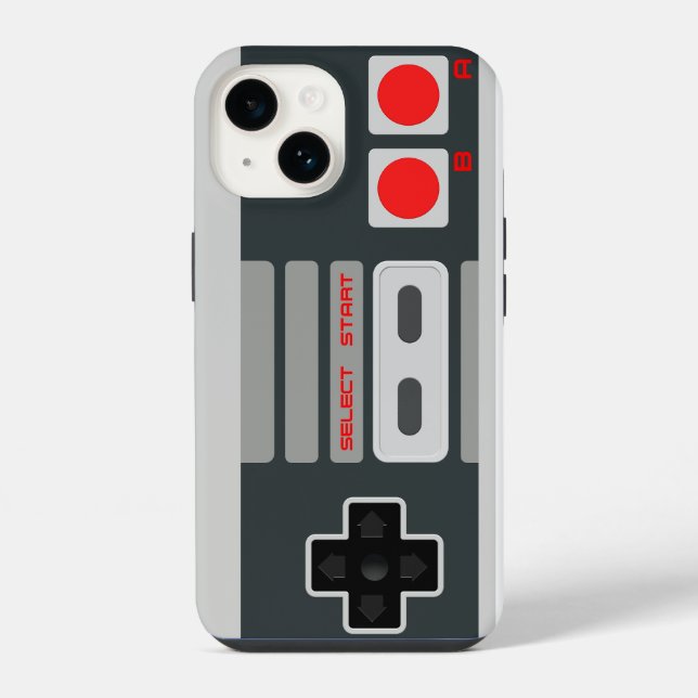 Para iPhone Funda de teléfono con control de NES (Reverso )