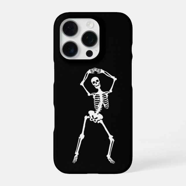 Para iPhone Funda de teléfono con esqueleto divertido - Origin (Reverso)