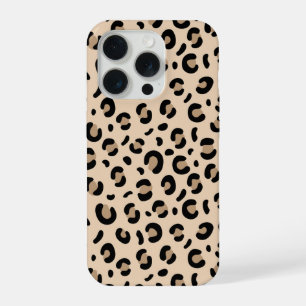 Funda de teléfono con estampado clásico de leopard