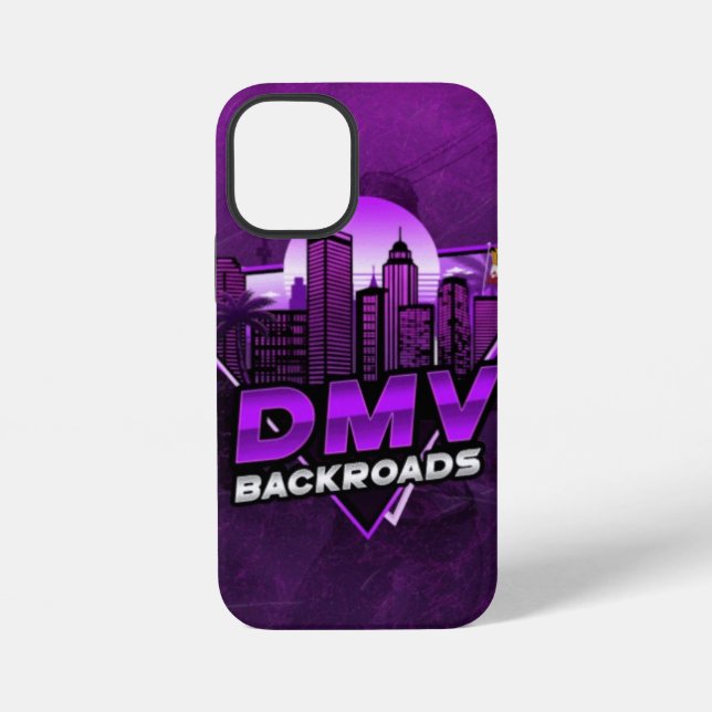 Para iPhone Funda de teléfono con fondo de DMV Backroads (Reverso )