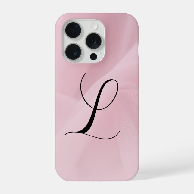 Para iPhone Funda de teléfono con fondo de tul rosa (Reverso )