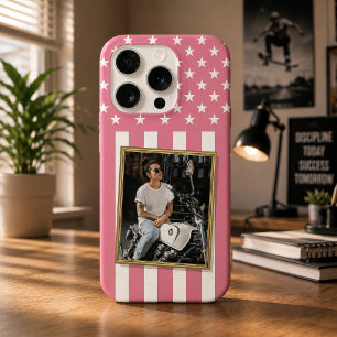 Funda de teléfono con foto personalizada, bandera 